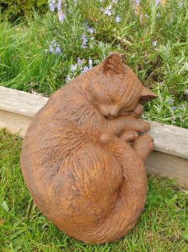 tuinbeeld poes