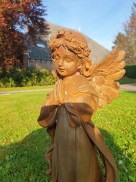 Engel aus Gusseisen, Gartenstatue