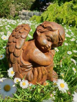 Engel, Gartenstatue
