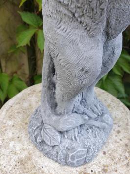 stokstaartje , tuinbeeld