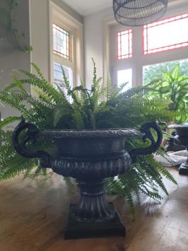 Blumenvase, Gartenvase, ländlich