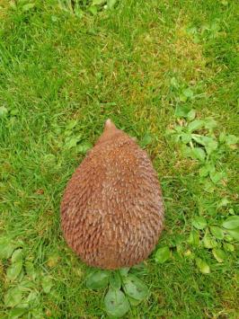 egel ,tuinbeeld gietijzer