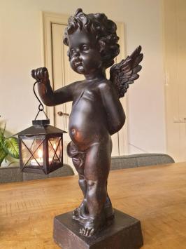 lantaarn met een engel