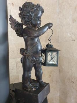 lantaarn met een engel