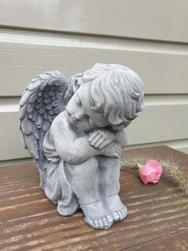 Engel, Sophie, Gartenstatue