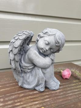 Engel, Sophie, Gartenstatue