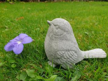 Süße Gartenfigur eines Spatzes, Vogels