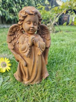 Engel, gusseiserne Statue