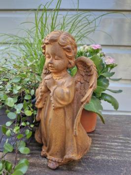 Engel, gusseiserne Statue