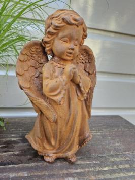 Engel, gusseiserne Statue