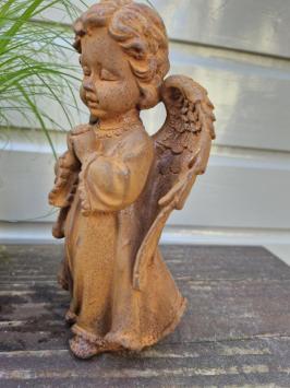 Engel, gusseiserne Statue