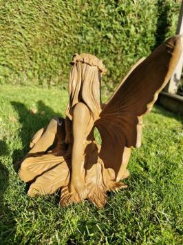 engel beeld , gietijzeren beeld