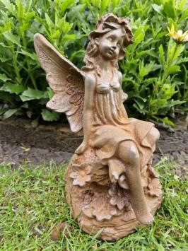 Engel beeld , gietijzer