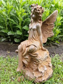 Engel beeld , gietijzer