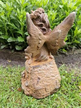 Engel beeld , gietijzer