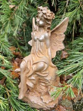 Engel beeld , gietijzer