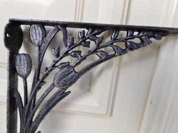 Regalträger, Regalträger mit Tulpenmotiv