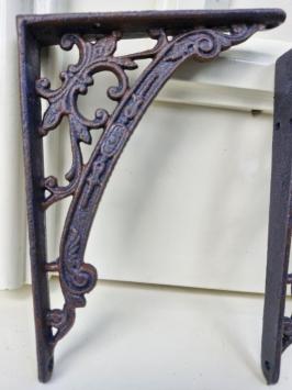 Rustieke plankdragers van gietijzer