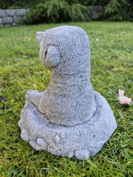 Gartenstatue eines Maulwurfs, Beton