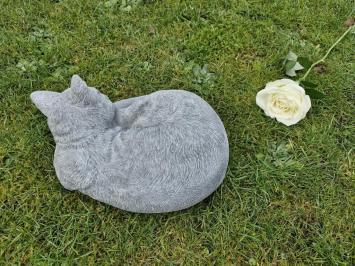 grafbeeld poes , kat , tuinbeeld , beton