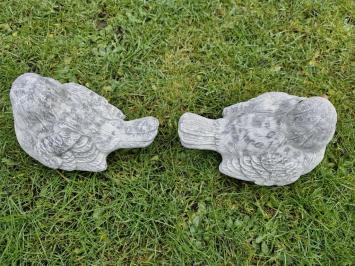 Vogelgartenstatue, Set, Beton