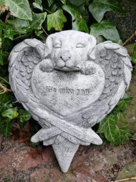 Grafdecoratie voor een hond 