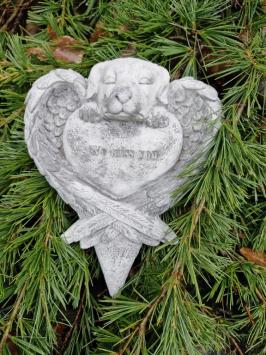 Grafdecoratie voor een hond 