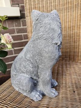 Fuchs-Gartenstatue, Beton