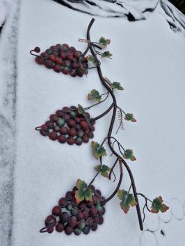 Wunderschöner dekorativer Weinreben-Anhänger mit Garderobenhaken.