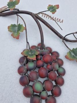 Wunderschöner dekorativer Weinreben-Anhänger mit Garderobenhaken.