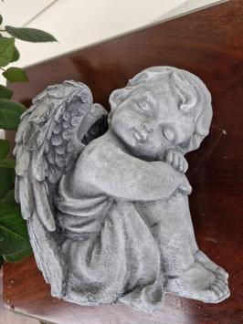 Engel, Sophie, Gartenstatue