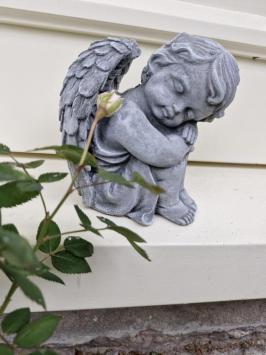 Engel, Sophie, Gartenstatue