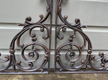 Winkelhalterungssatz aus Gusseisen