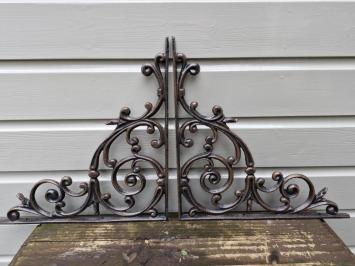 Winkelhalterungssatz aus Gusseisen