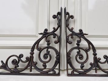 Winkelhalterungssatz aus Gusseisen