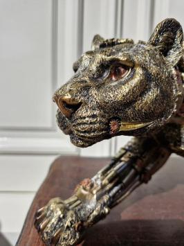 Steampunk-Bild, Panther