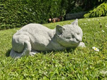 Tuinbeeld poes , daisy