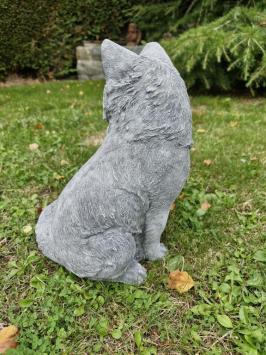 Fuchs-Gartenstatue, Beton