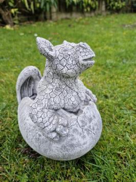 Drachengartenstatue aus Beton