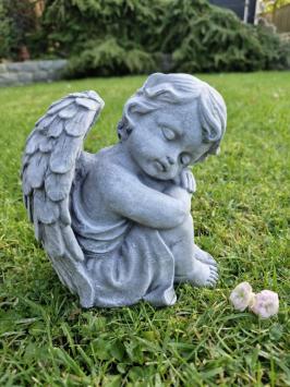 Engel, Sophie, Gartenstatue