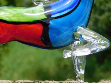 Laatste: Glazen Beeld Paard – Handgemaakt Glasgeblazen Kunstwerk in Murano-stijl