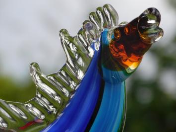 Laatste: Glazen Beeld Paard – Handgemaakt Glasgeblazen Kunstwerk in Murano-stijl