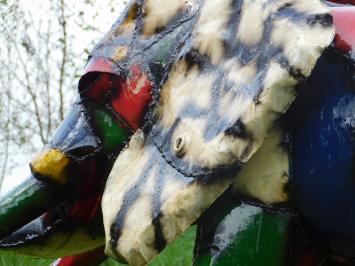 Olifant in Kleur - 110 x 210 cm - Handgemaakt & Uniek