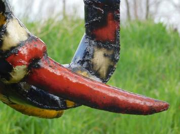 Olifant in Kleur - 135 x 180 cm - Handgemaakt & Uniek