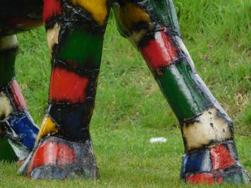 Olifant in Kleur - 135 x 180 cm - Handgemaakt & Uniek