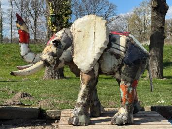 Olifant in Kleur - 160 cm - Handgemaakt & Uniek