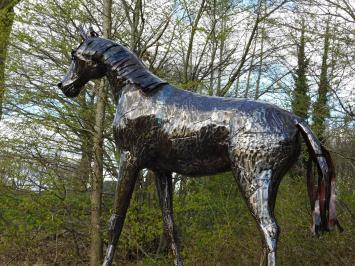 Pferd ''Pepper'' XXL - 225 cm - Handgefertigt & Einzigartig
