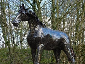 Pferd ''Pepper'' XXL - 225 cm - Handgefertigt & Einzigartig