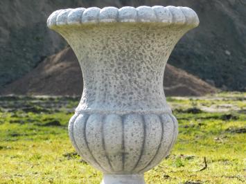 Robuste Gartenvase - 55 cm - Stein