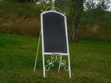 Werbeschild - Kreidetafel - 100 cm - Vintage Weiß